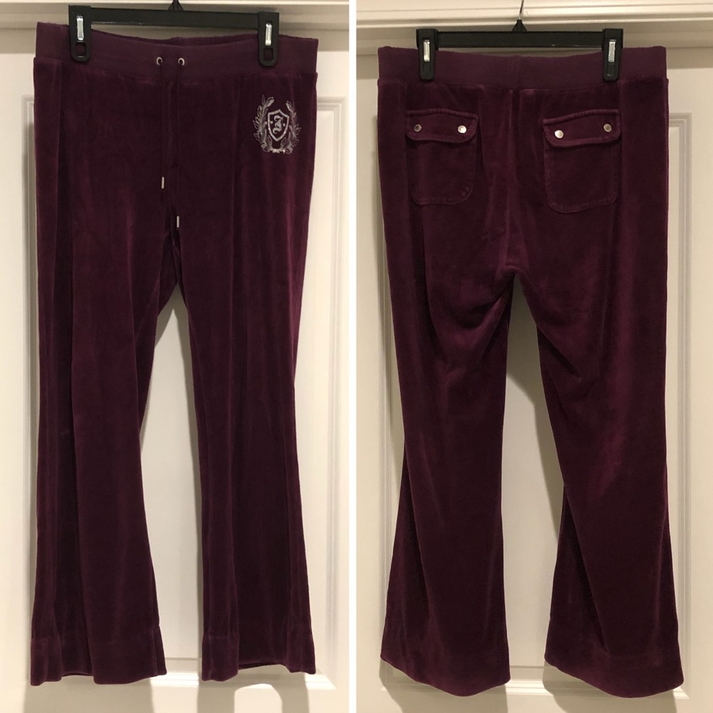 Juicy Couture Y2K Velour Track Pants